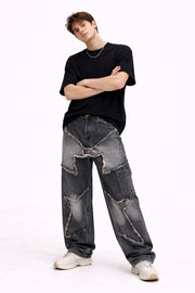 Offmint Savage Patchwork Denim