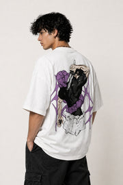 Premium White Anime Graphic Tshirt
