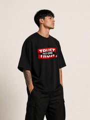 Premium Black Tshirt by Offmint