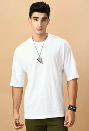 White oversized t-shirt