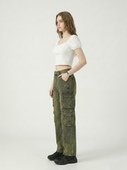 Quad Pocket Denim For Womens