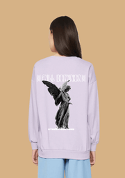 full dominion printed lavender sweatshirt by offmint