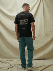 24 HOURS NO PAUSE UNISEX TSHIRT