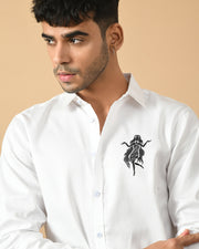 Virgo Zodiac Sign White Shirt By Offmint