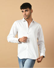 Capricon Zodiac Sign White ClubWear Shirt By Offmint