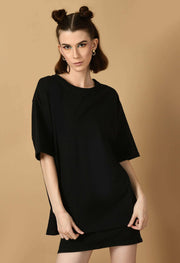 obsessed printed oversized t-shirt