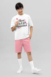 You And Me Forever Unisex T-Shirt By OFFMINT- Set of Two