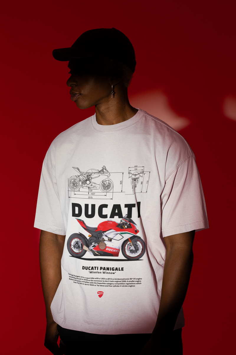 Ducati Printed Oversized Tee-shirt – Offmint