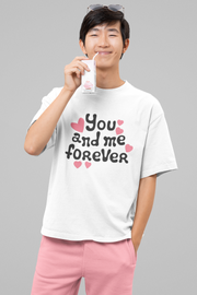 You And Me Forever Unisex T-Shirt By OFFMINT- Set of Two