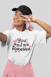 You And Me Forever Unisex T-Shirt By OFFMINT- Set of Two