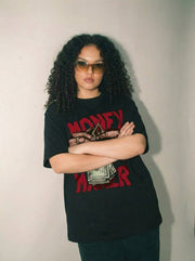Money Maker Graphic Printed Unisex Tshirt