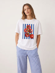 Pomodoro Art Oversized Unisex T-shirt