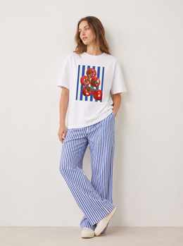 Pomodoro Art Oversized Unisex T-shirt