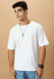 white plain t-shirt by offmint